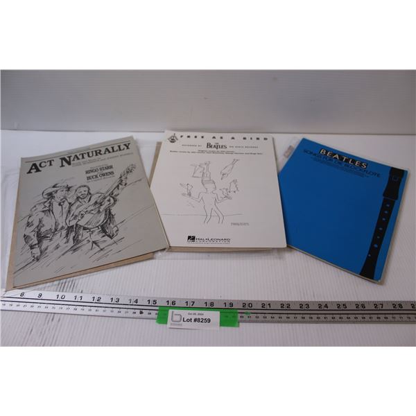 Beatles Lot - Lyrics & Guitar Chords, Act Naturally, 26 Beatles Songs - English & German