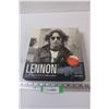 Image 1 : Lennon Legend - An Illustrated Life Of John Lennon - 64 Page Hardcover Book w/ Slip Cover, CD, Memor