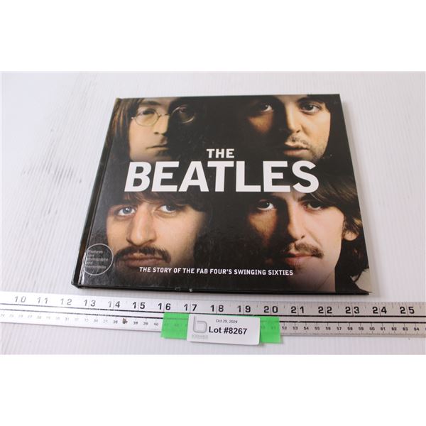 The Beatles - The Story of The Fab Four's Swinging Sixties w/ Rare Memorabilia - 96 Page Hardcover B