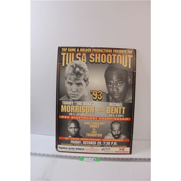 Tommy "The Duke" Morrison vs. Michael Bentt & James "Lights-Out" Toney vs. Tony Thorton In WBO Heavy