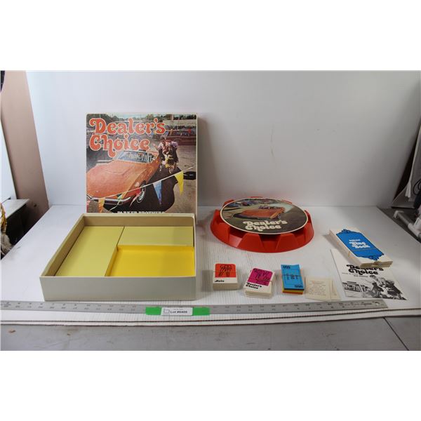Dealers Choice Board Game - As Is