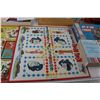 Image 6 : Checkers Pieces, Cribbage Board, Password Board Game, All In The Family, (3) Game Boards - All As Is