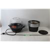 Image 1 : Planter, Popcorn Maker - Cracked Lid Tested Powers On