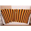 Image 1 : Afghan (Orange, Yellow, Brown) 82" x 42"