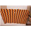 Image 1 : Afghan (Orange, Yellow, Brown) 72" x 44"