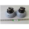 Image 1 : (2) NGK Porcelain Insulators 7.5" Diameter - As is