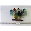 Image 1 : (16) Insulators - Glass and Ceramic Assorted, Wood Handle etc. - As is