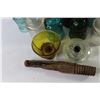 Image 2 : (16) Insulators - Glass and Ceramic Assorted, Wood Handle etc. - As is