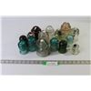Image 1 : (15) Insulators - Glass and Ceramic Assorted - As is