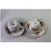 Image 3 : (4) Fine China Tea Cup/Saucer Sets - As is