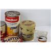 Image 2 : Assorted Metal Tins and Cans