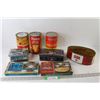 Image 1 : Assorted Metal Tins and Cans