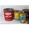 Image 2 : Assorted Metal Tins and Cans