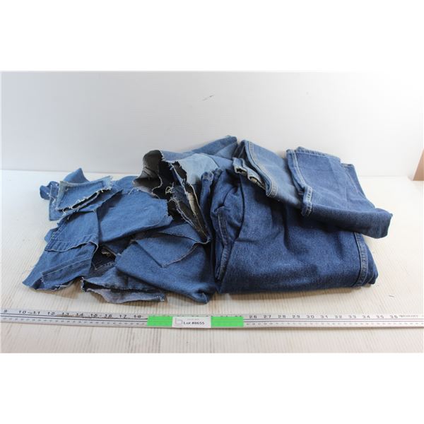 Crafting Denim Scraps