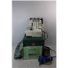 Image 2 : Sears Kenmore 2/3 4D Electronic Control Sewing Machine/ Serger w/ Case and Cover, Misc.- Powers On