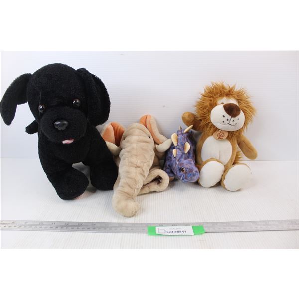 (4) Various Stuffies, The Heritage Collection, Kelly Toy, Misc.