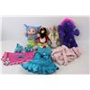 Image 2 : (5) Various Stuffies/ Toys, Tizzy Tongues, Playskool, Misc., Build A Bear Workshop Clothes/ Accessor