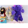 Image 4 : (5) Various Stuffies/ Toys, Tizzy Tongues, Playskool, Misc., Build A Bear Workshop Clothes/ Accessor