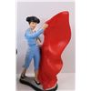 Image 3 : White Ware Bull Fighter w/ Bull Home Decor