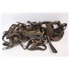 Image 2 : Assorted Leather Harness Pieces/ Buckles