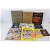 Image 2 : (11) Various Books, Canadian Five Cent Coins, Pickers Pocket Guide, Baseball 88 Sticker Album, Misc.