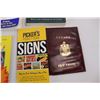 Image 8 : (11) Various Books, Canadian Five Cent Coins, Pickers Pocket Guide, Baseball 88 Sticker Album, Misc.