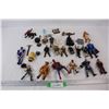 Image 1 : Lot Of Various Toy Action Figures w/ Accessories, Spiderman, Star Wars, Power Rangers, Misc.