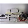 Image 1 : Complete HP Printer with Manuals, Speakers, Photo Paper, Quick Cam (untested-as is)