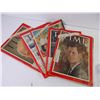 Image 2 : (5) Time Magazines (1962) Bag of Airplane Bottles, Dominican Rep. Hat and (4) Cardboard Folders
