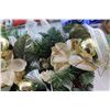 Image 9 : (4) Wrapping Gift Paper Rolls, Christmas Ornaments and Decorations