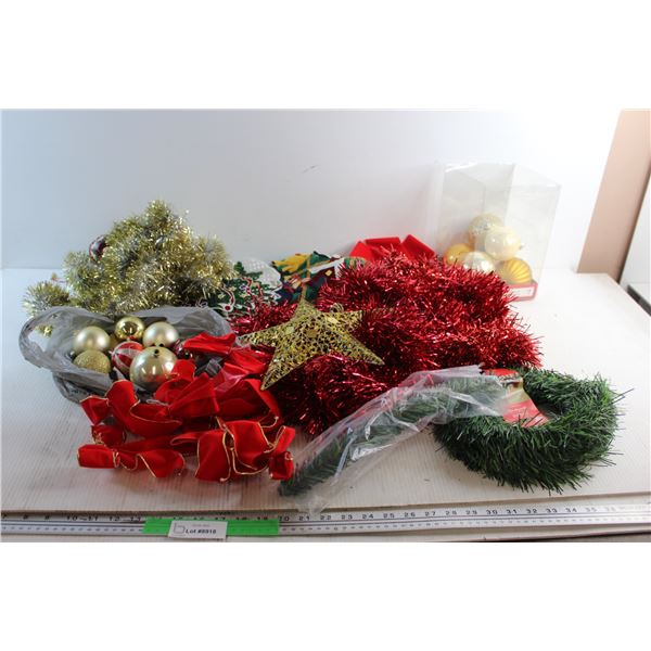 Assorted Christmas Ornaments