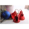 Image 2 : * Large Plastic Tote and Assorted Christmas Ornaments