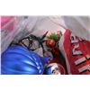 Image 9 : * Large Plastic Tote and Assorted Christmas Ornaments