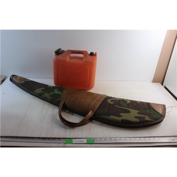 9.4l Jerry Can and Bush Master Camouflage Gun Case 44''