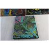 Image 4 : (3) Modern Art Paintings 24'' x 18'' , 20'' x 20'' & 14'' x 11''