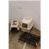 Image 1 : * Folding Animal Cage and (2) Pet Carriers
