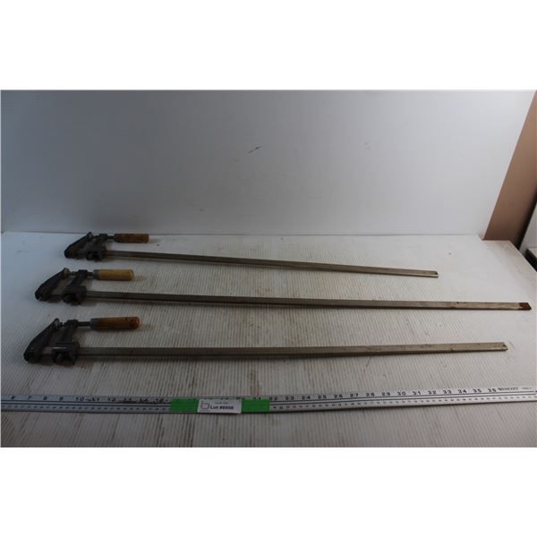 (3) Bar Clamps 40''