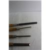 Image 2 : (4) Wood Carving Tools