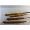 Image 5 : (4) Wood Carving Tools