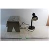 Image 1 : Desk Lamp and Wooden Foot Stand