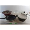 Image 1 : Popcorn Maker, WOK Pan, Pots with Lids and Steamer Bowl