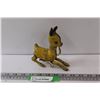 Image 1 : Wind-Up Tin Children's Deer Toy - Needs Maintenance