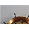 Image 4 : Vintage Ingraham Copper Electric Wall Clock -Tested