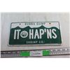 Image 1 : Bubba Gump Shirmp Co. Front Plate - It Hap'Ns