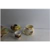 Image 2 : Ceramic Fish Serving Plate, Decorative Wooden Bowl, Candy Dish, Wooden Salt Shaker and Assorted Item