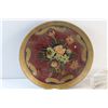 Image 2 : Ceramic Japanese Tea Pot, (3) Decorative Plates, Coca Cola Glass, Glass Candy Dish with Lid and '' B
