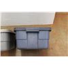 Image 2 : * (2) Small Plastic Totes with Lids