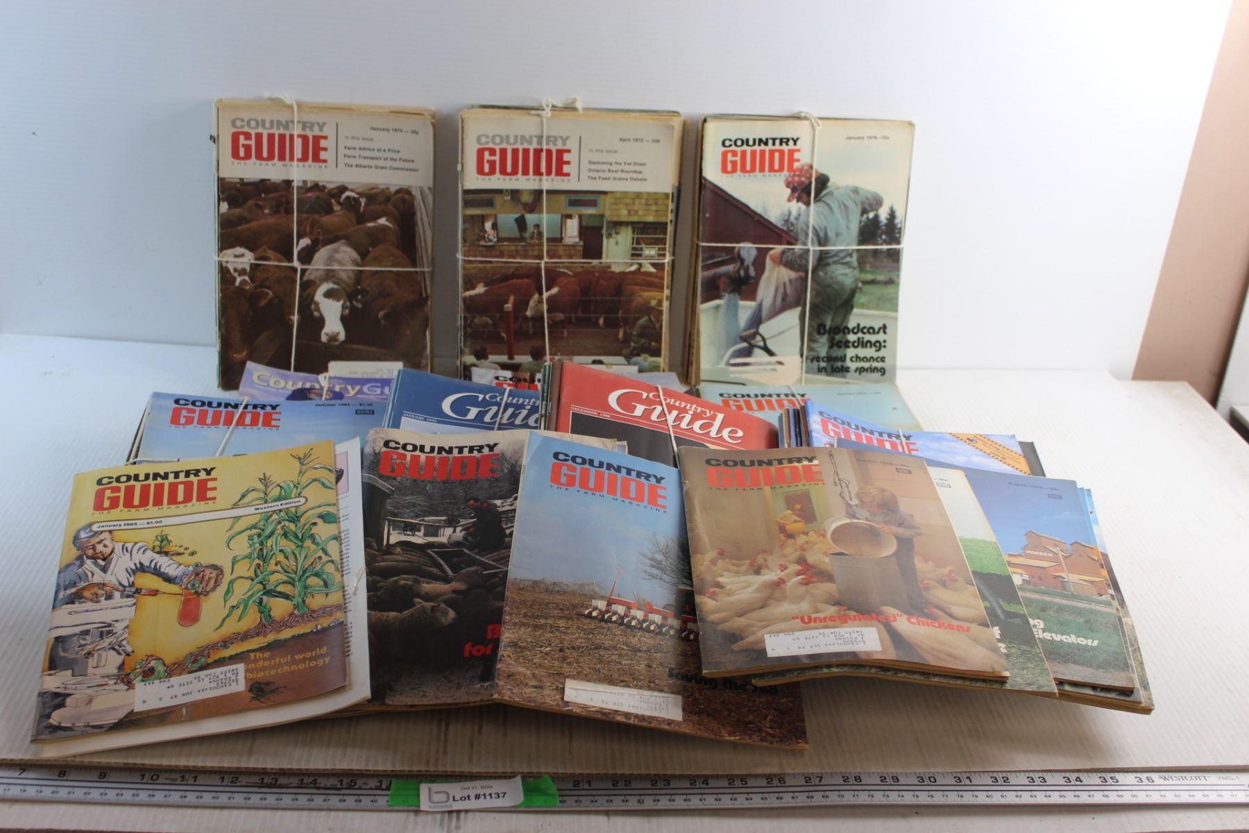 (20+) Country Guide Magazines - Bodnarus Auctioneering
