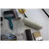 Image 5 : Painting Supplies - Paint Brushes, Micro Fibre & Pit Rollers and Caulking Gun
