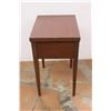 Image 8 : * Wooden Sewing Table with Singer Sewing Machine - As Is 18'' x 22'' x 31''